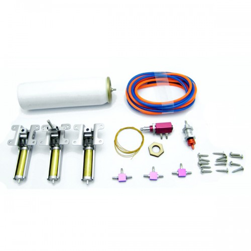 Air Retract Kit (Φ3.0) with 3pcs Gear Mounts One-way Air-pressure Control
