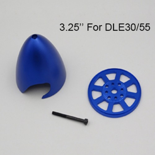3.25" inch 82mm CNC Aluminum Alloy Spinner 2 or 3 Blades Special Drilled for DLE30/55,DA50/EVO54, MLD35/70 Blue Black Red