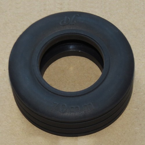 JP Hobby 70mm Rubber Wheel Tubeless tyre