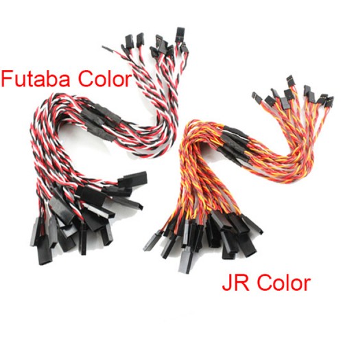JR / Futaba Heavy Duty 22#/22AWG Servo Twisted Wire Y cable