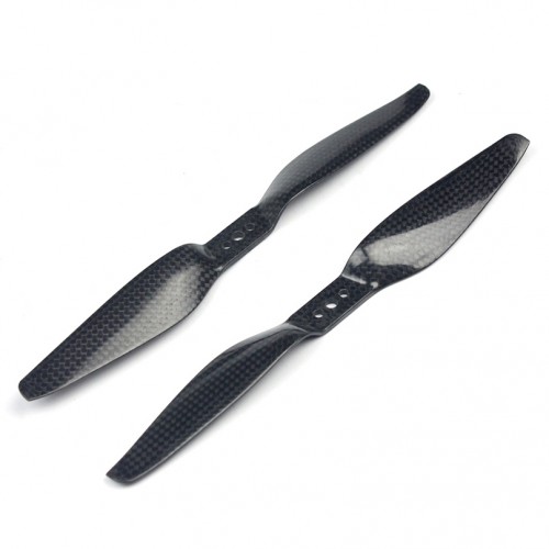 1pair T-Motor 1055 Carbon Fiber CW CCW Propeller 10inch Props 10X5.5 for RC FPV Multirotor Quadcopter
