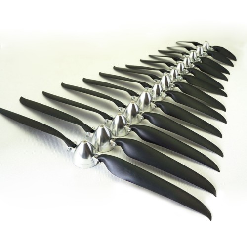 Folding Propeller 6inch to 18inch with CNC Aluminum Alloy Spinner For RC glider Airplane Models