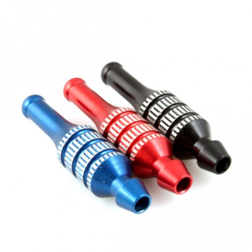 New Prolux #1594 Fuel Filler Nozzle D4.5xD4xL28mm (Red/Black/Blue)