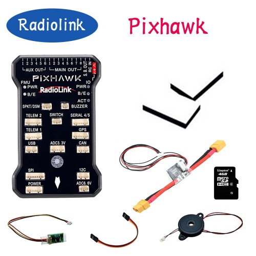 Radiolink Pixhawk APM Flight Controller With Buzzer Power Module Safety