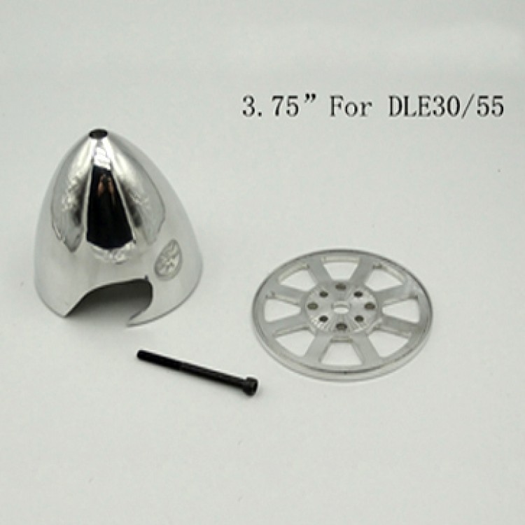 3.75" inch 95mm CNC Aluminum Alloy Spinner 2 or 3 Blades Special Drilled for DLE 30/55,DA50/EVO54, MLD35/70 