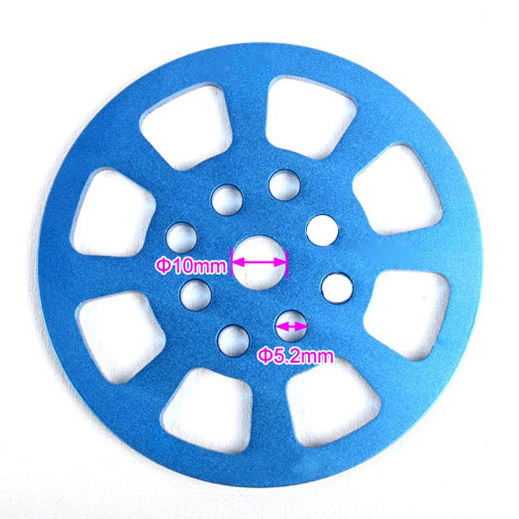 3in/76mm,3.25in/83mm,3.5in/89mm,4in/102mm Special Drilled CNC Anodized Aluminum Alloy Spinner 