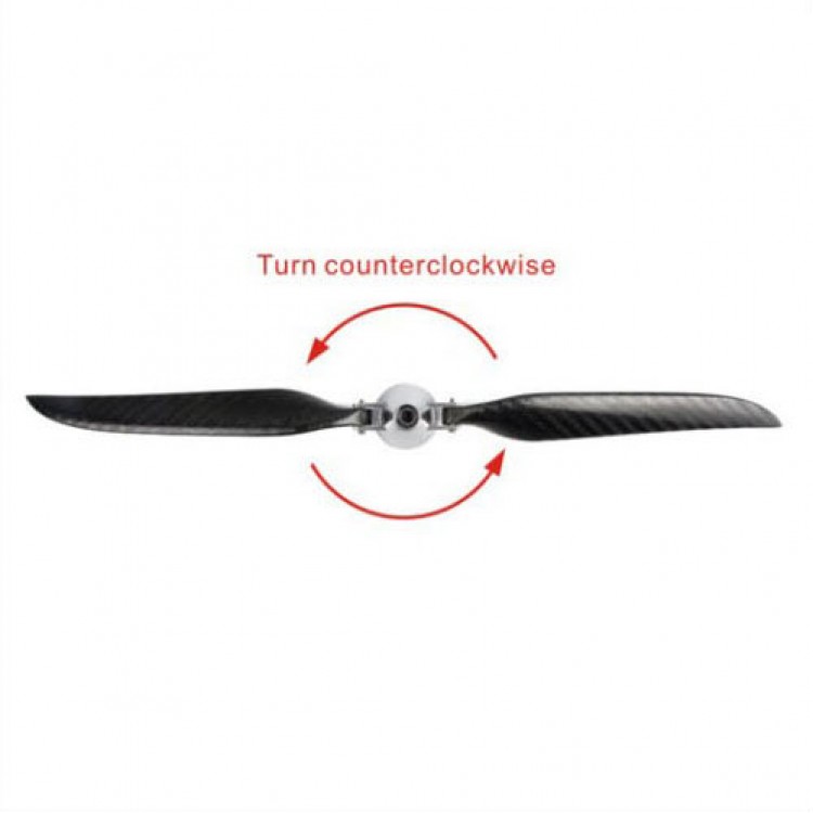 12*6 / 12*6.5 /12*8 inch Two Blades Fold Carbon Fiber Propeller for RC Glider Plane