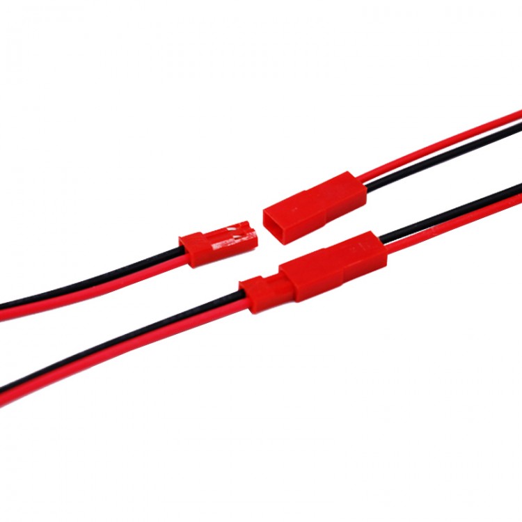 100mm/150mm JST Plug Battery ESC Male & Female Wire 2 Pin Connector.
