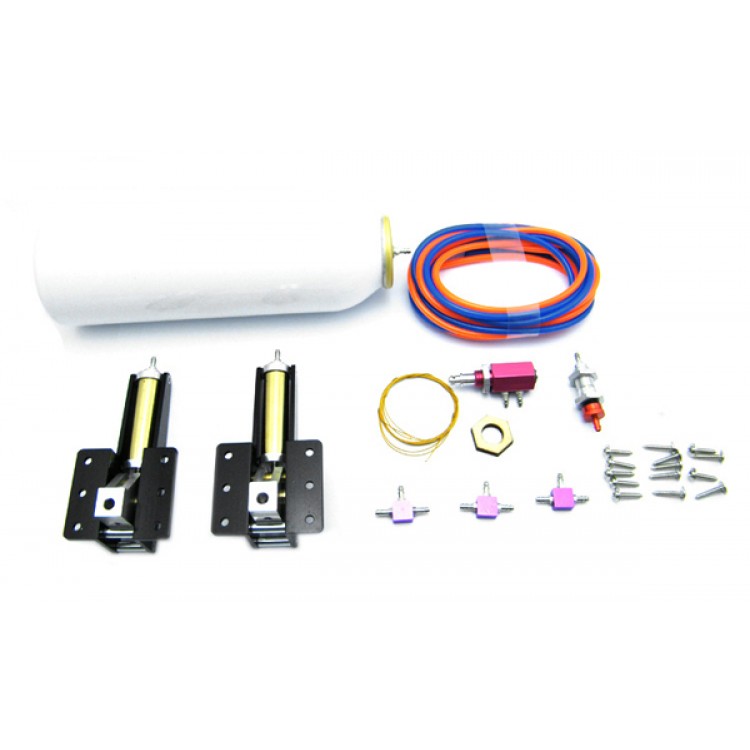 Air Retract Kit (Φ4.0) with 2pcs Gear Mounts One-way Air-pressure Control
