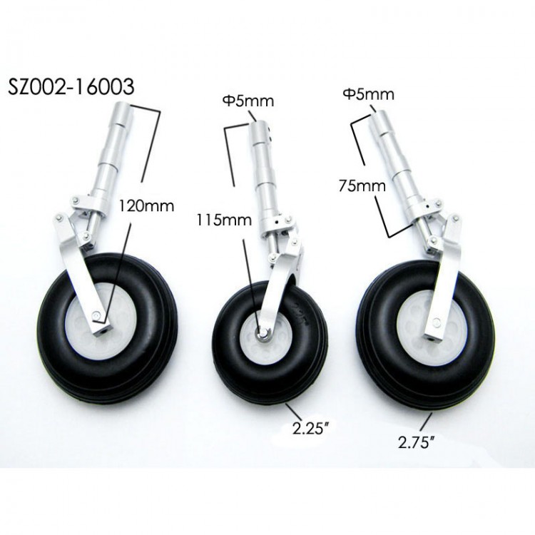 Anti-Vibration Landing Gear for 1.6m Red Sword Gas Airplane