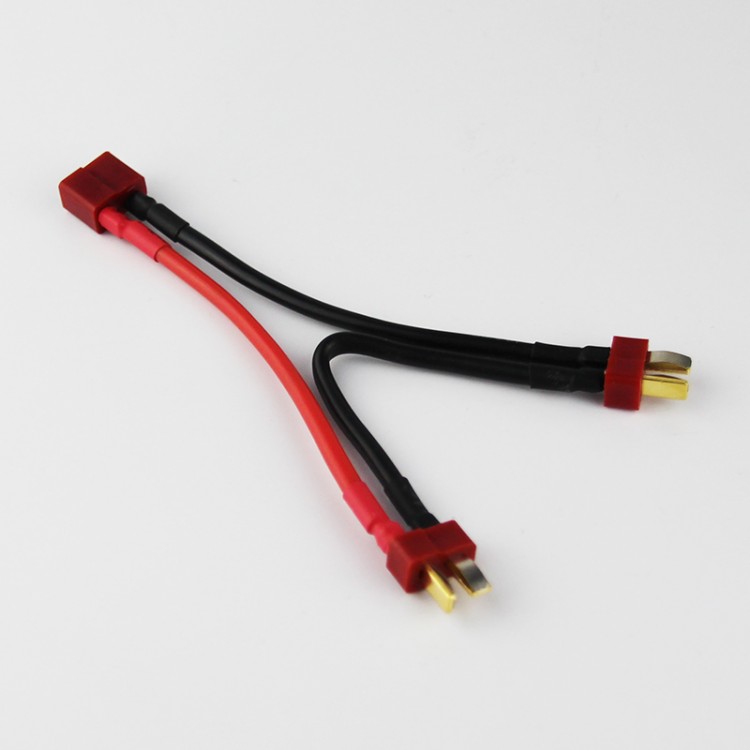 T Plugs 2-Male to 1-Female Series Connector Adapter 