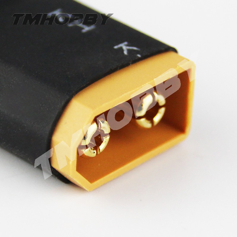 Male XT60 XT-60 Connector to Female TRX Traxxas Adapter Zippy Revo Slash LiPo 