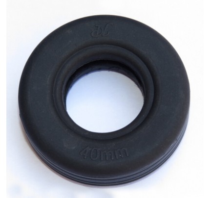 40mm Rubber Wheel Tubeless tyre