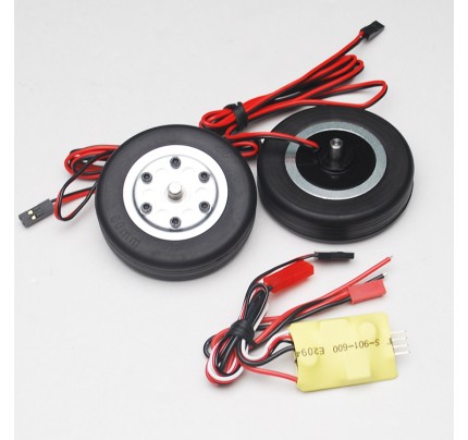 2pcs Electric Brake 60mm Wheels 4mm / 5mm axle and Controller for Turbo version model 