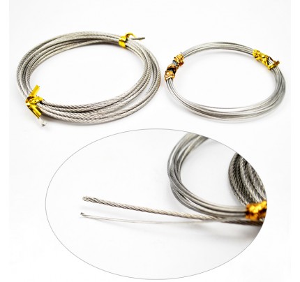 Steel Wire D0.5/D0.8/D1.5 1m for Nitro Airplanes and Gasoline Airplanes