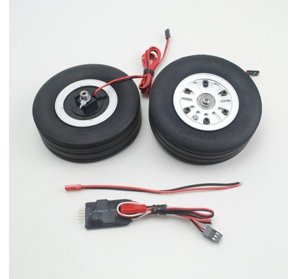 2pcs Electric Brake 95mm Wheels and Controller (8mm axle) for Turbo version model 