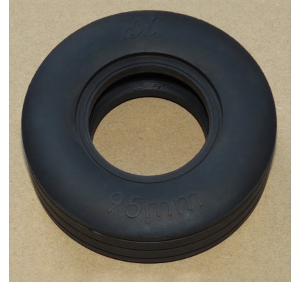 95mm Rubber Wheel Tubeless tyre
