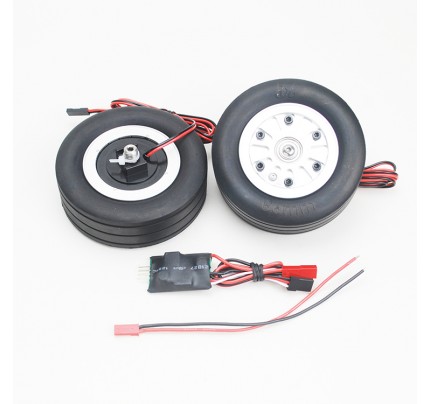 2pcs Electric Brake 86mm Wheels and Controller (8mm axle) for Turbo version model 