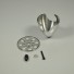 2.75" inch 70mm CNC Aluminum Alloy Spinner 2 Blades Special Drilled for DLE20,all YS FS stroke, FS ENYA 120