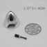 2.75" inch 70mm CNC Aluminum Alloy Spinner 2 Blades Special Drilled for DLE20,all YS FS stroke, FS ENYA 120