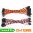 10pcs Servo Extension Cables 22# /22AWG Twisted Wire