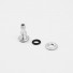 Aluminum Alloy Water/Gas Outlet Inlet Fuel Nipple for Model Airplane Engine or RC Boat