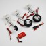 Alloy Electric Retracts Landing Gear Set (3 retracts) with Brake wheel For 90-120mm Jets rc Plane