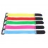 10PCS 20CM Color Belt Buckle Magic Tape Lashing Tape Cable Tie for Model Aircraft Lipo Battery Drone DIY 