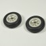 RC Airplane Rubber Tires Aircraft Wheel With Aluminum Hub