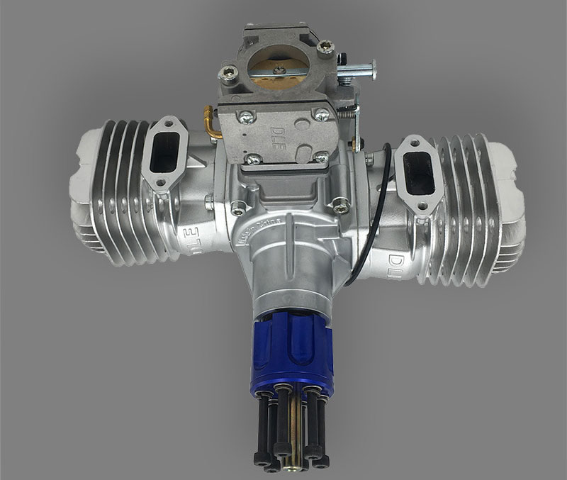 DLE130 CC Twin Gasoline Engines / Petrol Engines