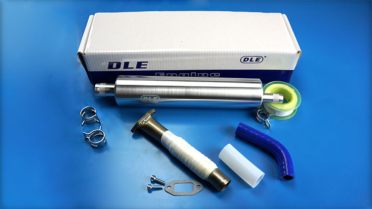 DLE20 RA Muffler Canister Set for DLE20RA