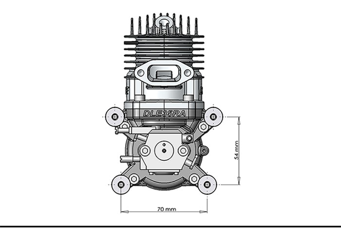 DLE30cc Gasline Engine / Petrol Engines