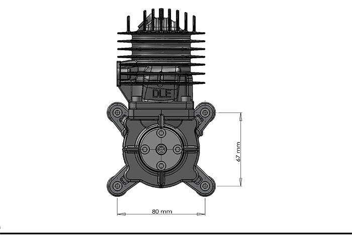 dle55 gas engines