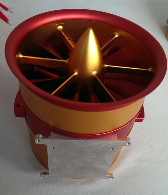JP Full Metal 120mm ducted Fan 14S EDF with ESC for Multirotors
