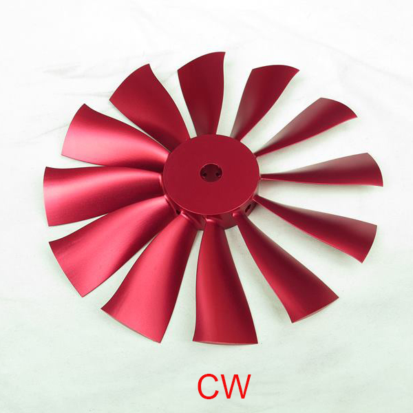 Full Metal 12 Blades CW for JP Hobby 120mm EDF Fan Rotor