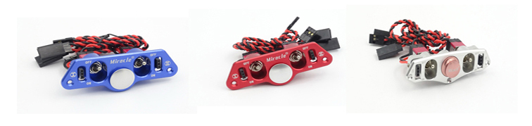 Miracle Heavy Duty Dual Switches with Charge Leads and Fuel Dot