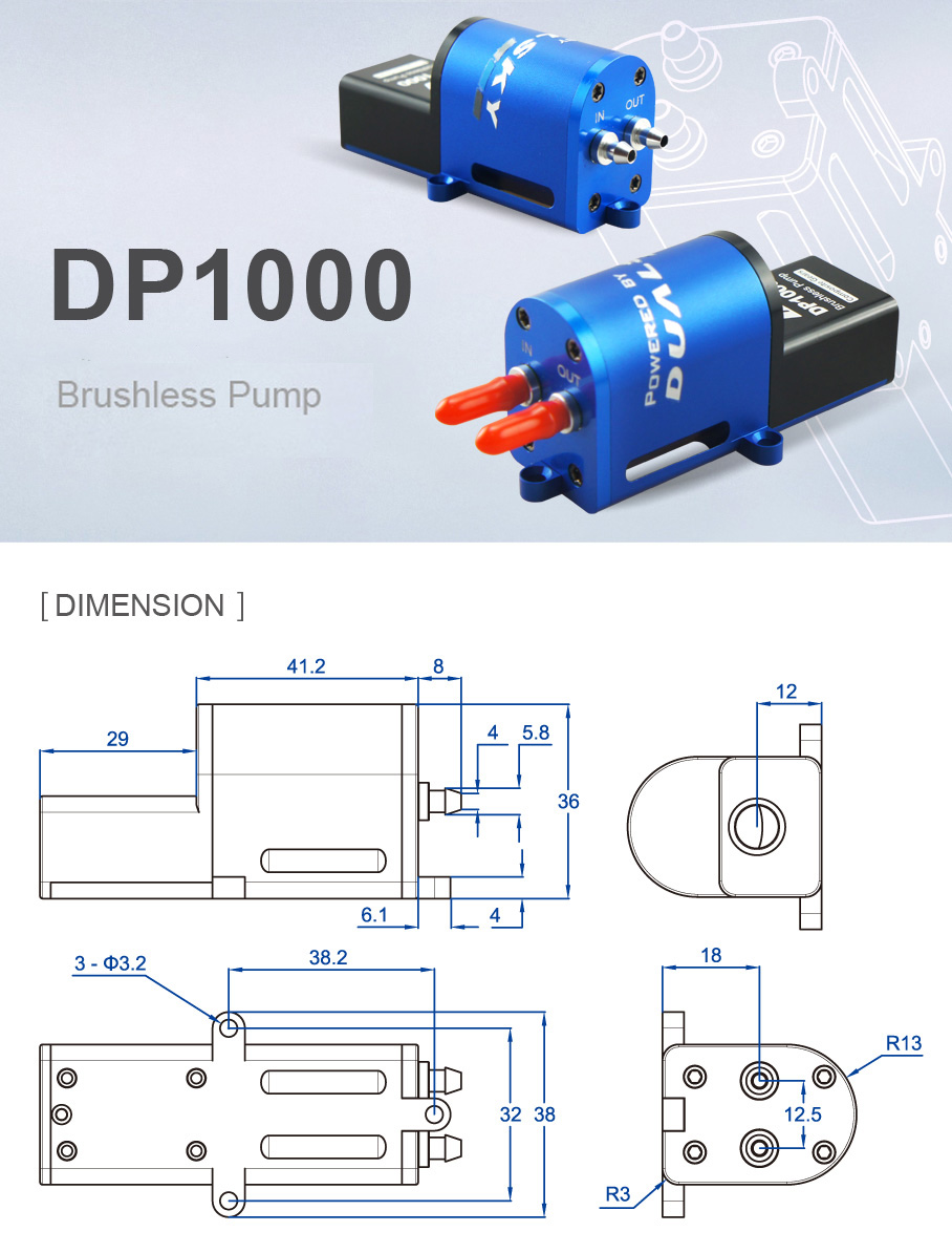 Dualsky DP1000 Brushless pump